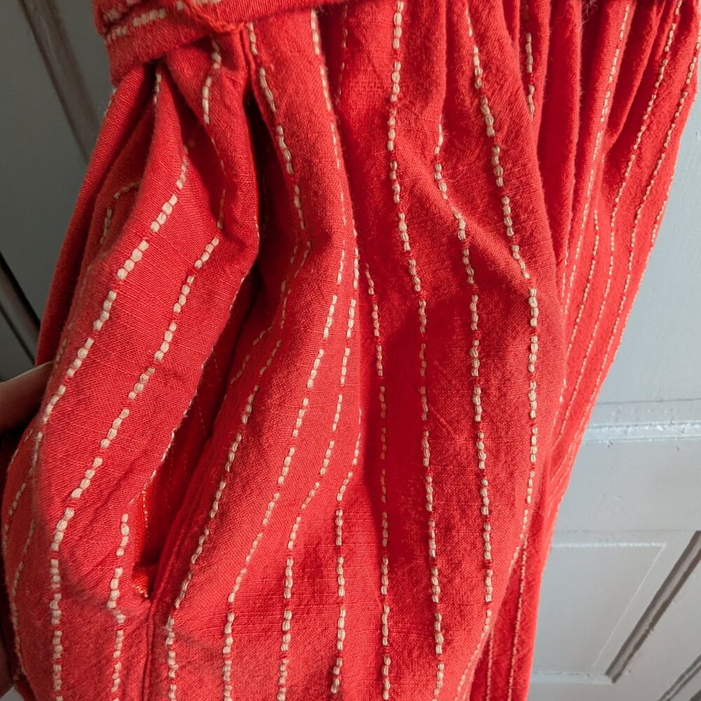NWT Ace & Jig Luna Dress in Sriracha - L Large - Picture 6 of 7